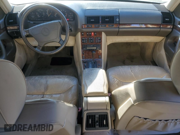 1995 Mercedes-Benz S with VIN WDBGA51E4SA202452, listed as a Copart auction lot 42133385 with 165,561 mi miles and Clean Title. Bid and sale history available at DreamBid. Image 8.