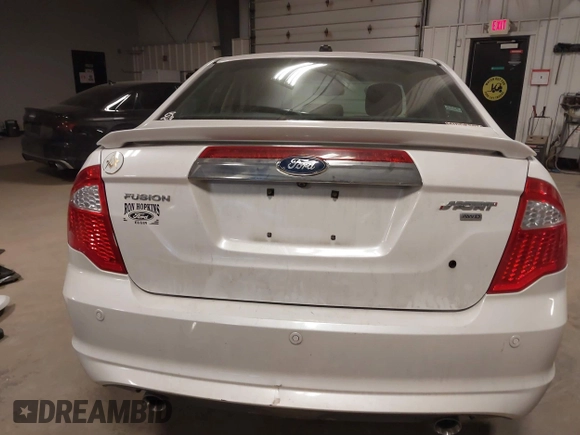 2011 Ford Fusion SPORT with VIN 3FAHP0DC9BR199903, listed as a IAAI auction lot 41395487 with 89,729 mi miles. Bid and sale history available at carsss.com. Image 17.
