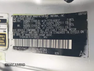 2014 Toyota Sienna L with VIN 5TDZK3DC1ES410012, listed as a IAAI auction lot 42005001 with 440,789 mi miles. Bid and sale history available at carsss.com. Image 9.