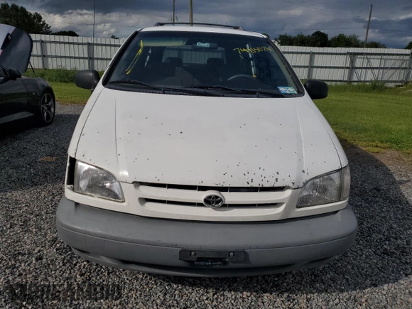 2000 Toyota Sienna CE with VIN 4T3GF19C0YU294779, listed as a Copart auction lot 74715024 with 164,664 mi miles and Salvage Title. Bid and sale history available at carsss.com. Image 5.