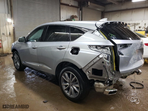 2024 Acura RDX w/Technology Package with VIN 5J8TC2H50RL025672, listed as a Copart auction lot 47412225 with 4,442 mi miles and Salvage Title. Bid and sale history available at carsss.com. Image 2.