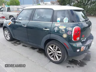 2012 MINI Countryman with VIN WMWZB3C54CWM01897, listed as a IAAI auction lot 42083668 with 132,417 mi miles and . Bid and sale history available at DreamBid. Image 3.