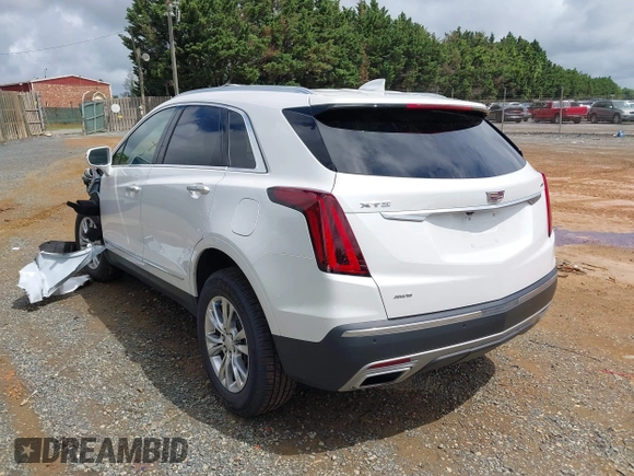 2020 Cadillac XT5 Premium Luxury AWD with VIN 1GYKNDRSXLZ156546, listed as a IAAI auction lot 42654527 with 39,911 mi miles and . Bid and sale history available at DreamBid. Image 3.