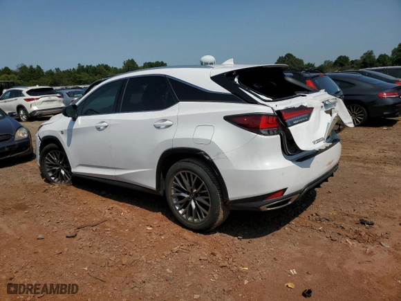 2020 Lexus RX with VIN 2T2YZMDA8LC224917, listed as a Copart auction lot 68806744 with 9,881 mi miles and Salvage Title. Bid and sale history available at carsss.com. Image 2.