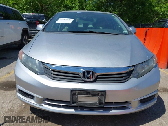 2012 Honda Civic EX-L with VIN 19XFB2F95CE048370, listed as a IAAI auction lot 42209529 with 112,700 mi miles and . Bid and sale history available at DreamBid. Image 6.