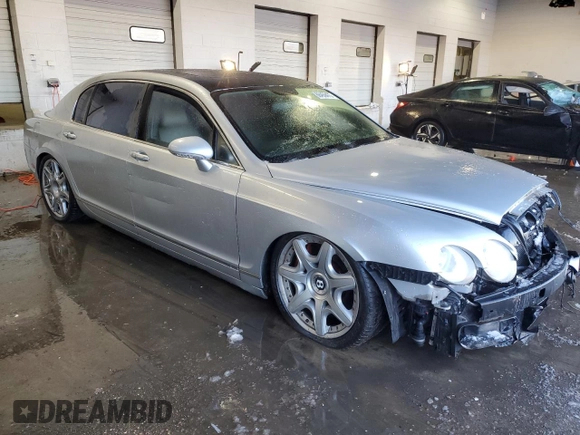 2006 Bentley Flying Spur with VIN SCBBR53W368038931, listed as a Copart auction lot 88459475 with Not Provided miles and Non Repairable. Bid and sale history available at DreamBid. Image 4.