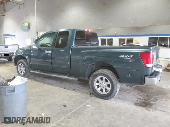 2004 Nissan Titan SE with VIN 1N6AA06B84N566360, listed as a Copart auction lot 57933105 with 133,066 mi miles and Salvage title. Bid and sale history available at DreamBid. Image 2.