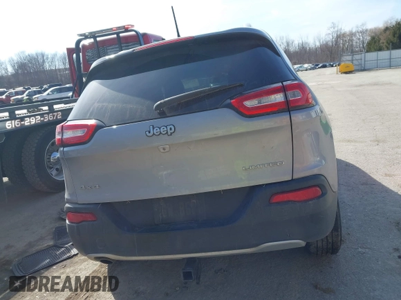 2016 Jeep Cherokee Limited with VIN 1C4PJMDB1GW175184, listed as a IAAI auction lot 41783596 with 171,673 mi miles and . Bid and sale history available at DreamBid. Image 16.