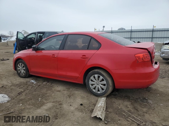 2012 Volkswagen Jetta Sedan S w/Sunroof with VIN 3VW2K7AJXCM305281, listed as a Copart auction lot 86069074 with 178,953 mi miles and Salvage Title. Bid and sale history available at carsss.com. Image 2.