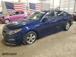 2020 Kia Optima LX with VIN 5XXGT4L32LG421823, listed as a Copart auction lot 48239045 with 110,071 mi miles and Clean Title. Bid and sale history available at carsss.com. Image 1.