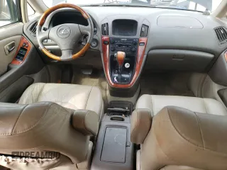 2002 Lexus RX 300 with VIN JTJHF10U320247975, listed as a Copart auction lot 70864354 with 0 mi miles and Salvage Title. Bid and sale history available at carsss.com. Image 8.