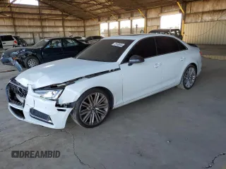 2019 Audi A4 Premium Plus z VIN WAUHMAF43KA107853, wystawiony jako Copart lot #75199544 z przebiegiem 57 978 mil mil oraz Szkoda całkowita • Salvage title. Historia ofert i sprzedaży dostępna na DreamBid. Obrazek 1.