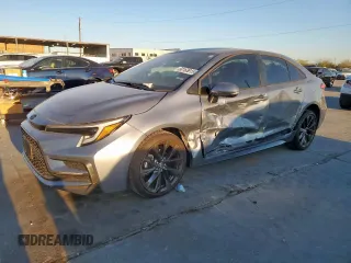 2024 Toyota Corolla SE with VIN 5YFS4MCE7RP183346, listed as a Copart auction lot 50163615 with 14,627 mi miles and Salvage Title. Bid and sale history available at carsss.com. Image 1.