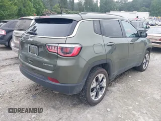 2020 Jeep Compass Limited with VIN 3C4NJDCB2LT127296, listed as a IAAI auction lot 42555235 with 105,259 mi miles and . Bid and sale history available at DreamBid. Image 4.