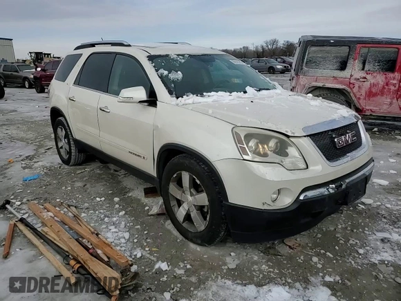 2007 GMC Acadia SLT with VIN 1GKEV33727J173707, listed as a Copart auction lot 88926205 with 187,342 mi miles and Salvage Title. Bid and sale history available at carsss.com. Image 12.