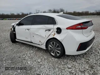 2017 Hyundai Ioniq Limited with VIN KMHC05LC5HU025914, listed as a Copart auction lot 88855525 with 113,868 mi miles and Clean Title. Bid and sale history available at DreamBid. Image 2.