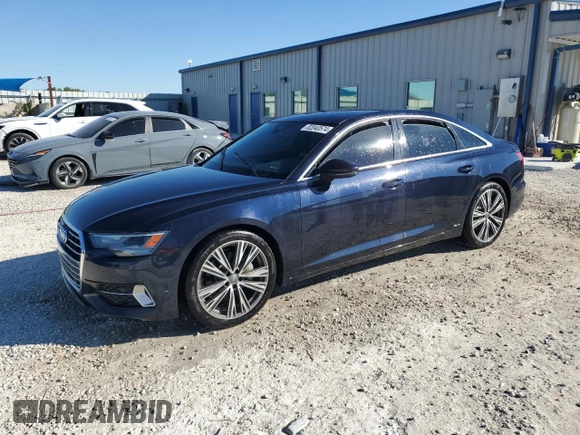 2019 Audi A6 Premium with VIN WAUD8AF22KN128848, listed as a Copart auction lot 82040574 with 0 mi miles and Non Repairable. Bid and sale history available at carsss.com. Image 1.