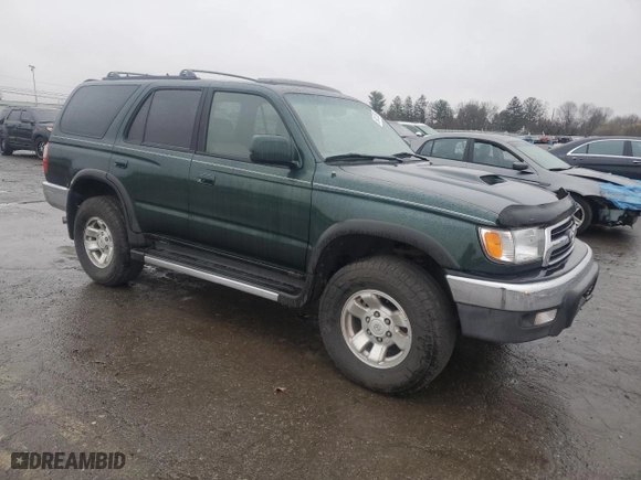 1999 Toyota 4Runner SR5 with VIN JT3HN86R4X0243155, listed as a Copart auction lot 50417865 with 234,627 mi miles and Clean Title. Bid and sale history available at carsss.com. Image 4.