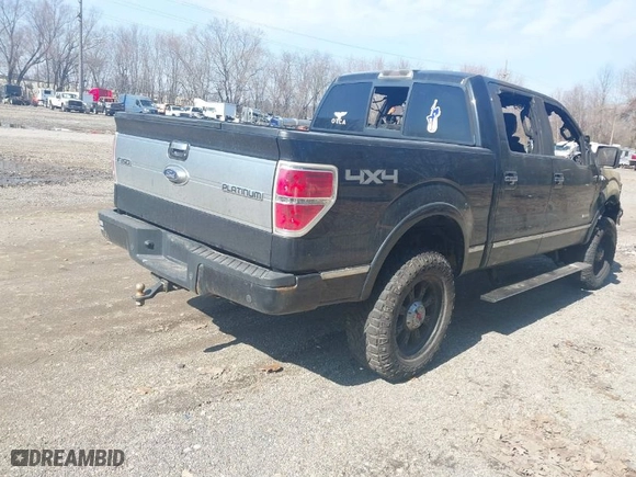 2013 Ford F-150 XL with VIN 1FTFW1ET2DFD39539, listed as a IAAI auction lot 41736604 with 160,085 mi miles. Bid and sale history available at carsss.com. Image 4.