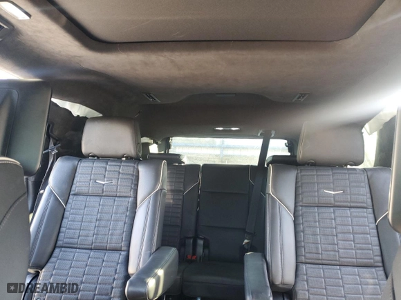 2023 Cadillac Escalade 4WD Sport Platinum with VIN 1GYS4GKL6PR314118, listed as a Copart auction lot 45509285 with 35,948 mi miles and Salvage Title. Bid and sale history available at carsss.com. Image 10.