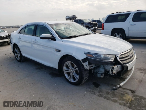 2015 Ford Taurus SEL with VIN 1FAHP2E9XFG175475, listed as a Copart auction lot 82369004 with 150,708 mi miles and Salvage title. Bid and sale history available at DreamBid. Image 4.