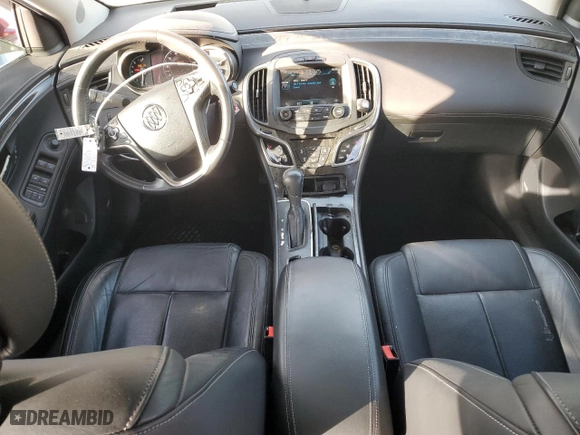 2014 Buick LaCrosse Premium I with VIN 1G4GE5G33EF268506, listed as a Copart auction lot 46103375 with 128,418 mi miles and Salvage Title. Bid and sale history available at carsss.com. Image 8.