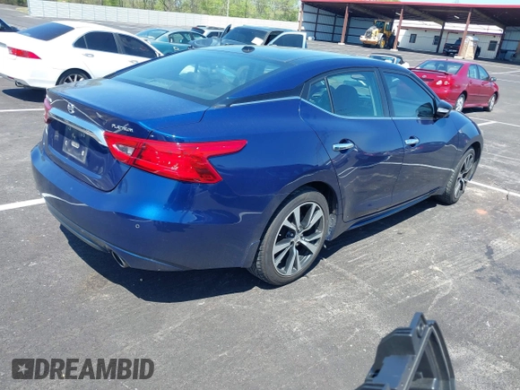 2018 Nissan Maxima S with VIN 1N4AA6AP2JC366483, listed as a IAAI auction lot 41986615 with 139,027 mi miles and . Bid and sale history available at DreamBid. Image 4.