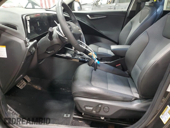 2023 Kia Niro EX with VIN KNDCR3LE0P5038126, listed as a Copart auction lot 42741815 with 56,347 mi miles and Salvage Title. Bid and sale history available at carsss.com. Image 7.