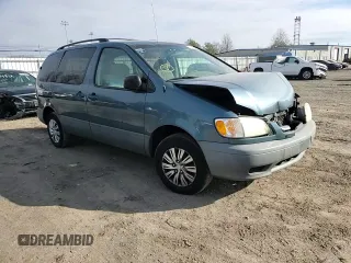 2002 Toyota Sienna LE with VIN 4T3ZF13C82U482524, listed as a Copart auction lot 82845954 with 233,908 mi miles and Salvage Title. Bid and sale history available at carsss.com. Image 12.