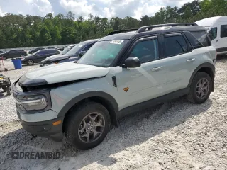 2023 Ford Bronco Sport Badlands z VIN 3FMCR9D97PRE04144, wystawiony jako Copart lot #54618185 z przebiegiem 14 765 mil mil oraz Szkody całkowita. Historia ofert i sprzedaży dostępna na DreamBid. Obrazek 1.