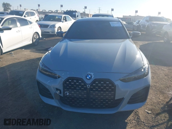 2023 BMW 4 Series M440i with VIN WBA63AW05PFP60184, listed as a IAAI auction lot 41045811 with 12,141 mi miles and . Bid and sale history available at DreamBid. Image 13.