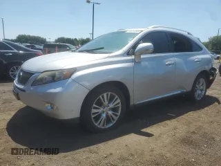 2011 Lexus RX 450h with VIN JTJBC1BA7B2420158, listed as a Copart auction lot 59181095 with 262,782 mi miles and Salvage title. Bid and sale history available at DreamBid. Image 1.