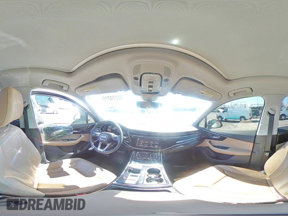 2021 Audi Q7 Premium Plus with VIN WA1LXAF7XMD016671, listed as a Copart auction lot 50274315 with 73,240 mi miles and Salvage title. Bid and sale history available at DreamBid. Image 14.