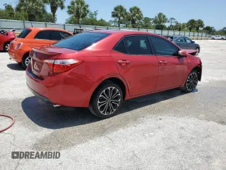 2016 Toyota Corolla L with VIN 2T1BURHE8GC601769, listed as a Copart auction lot 47428285 with 83,426 mi miles and Salvage Title. Bid and sale history available at DreamBid. Image 3.