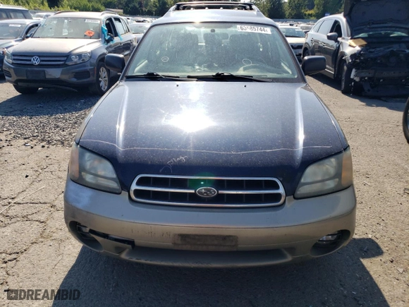 2002 Subaru Legacy Wagon Outback with VIN 4S3BH665927603014, listed as a Copart auction lot 63585744 with 278,220 mi miles and Salvage Title. Bid and sale history available at carsss.com. Image 5.
