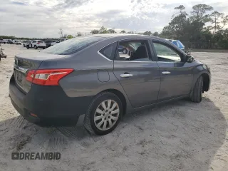 2019 Nissan Sentra S with VIN 3N1AB7AP5KY393363, listed as a Copart auction lot 47023095 with 135,244 mi miles and Non Repairable. Bid and sale history available at DreamBid. Image 3.