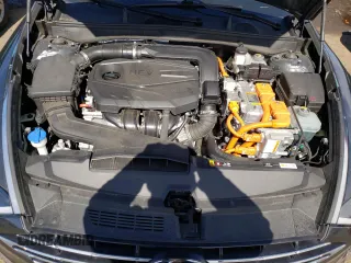 2020 Hyundai Sonata Hybrid Blue with VIN KMHL24JJ1LA009614, listed as a Copart auction lot 48516895 with 35,776 mi miles and Salvage Title. Bid and sale history available at carsss.com. Image 11.