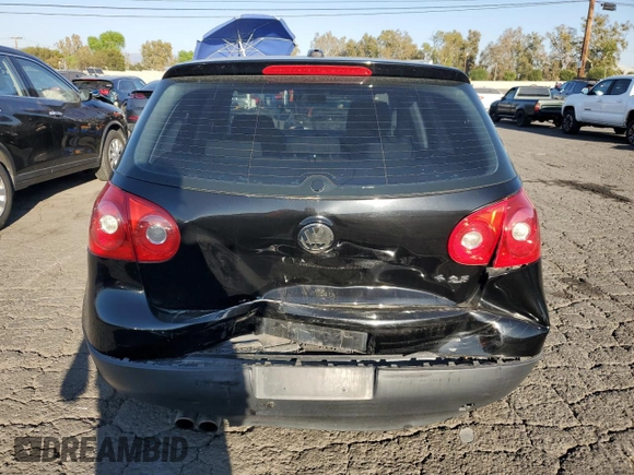 2006 Volkswagen Rabbit with VIN WVWCS71K96W188006, listed as a Copart auction lot 78758134 with 166,746 mi miles and Clean title. Bid and sale history available at DreamBid. Image 6.