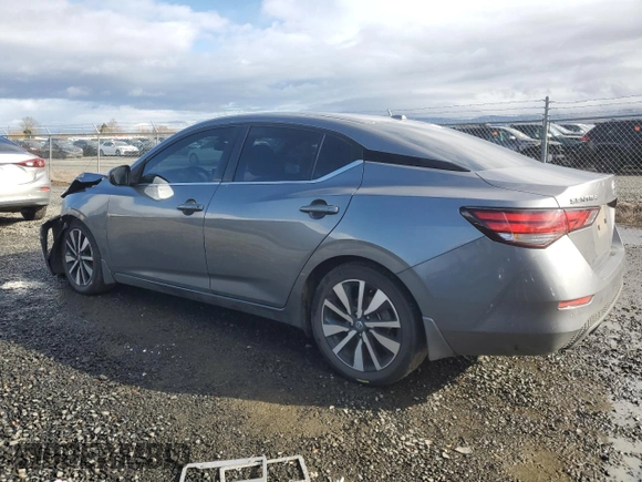 2021 Nissan Sentra SV with VIN 3N1AB8CV0MY312743, listed as a Copart auction lot 44067945 with 60,432 mi miles and Salvage Title. Bid and sale history available at DreamBid. Image 2.
