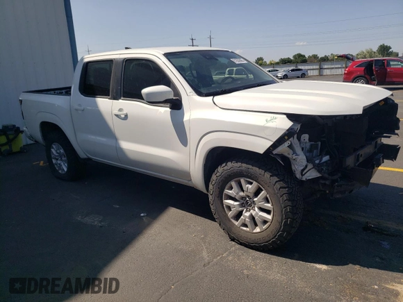2022 Nissan Frontier Pro-X with VIN 1N6ED1EJ0NN636751, listed as a Copart auction lot 61053585 with 68,222 mi miles and Salvage title. Bid and sale history available at DreamBid. Image 4.