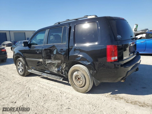 2009 Honda Pilot Touring with VIN 5FNYF38819B008152, listed as a Copart auction lot 72543924 with 245,522 mi miles and Salvage Title. Bid and sale history available at carsss.com. Image 2.