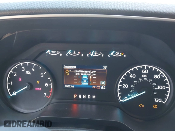 2023 Ford F-150 XL with VIN 1FTEX1EP8PFA78448, listed as a IAAI auction lot 42115100 with 31,433 mi miles and . Bid and sale history available at DreamBid. Image 7.
