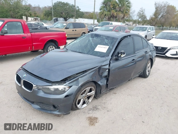 2015 BMW 3 Series 320i with VIN WBA3B1G50FNT04632, listed as a IAAI auction lot 41643583 with 115,719 mi miles and . Bid and sale history available at DreamBid. Image 2.