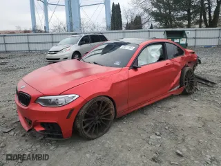 2017 BMW 2 Series M240i xDrive with VIN WBA2G3C56HV640710, listed as a Copart auction lot 44077365 with NaN miles and Salvage Title. Bid and sale history available at carsss.com. Image 1.