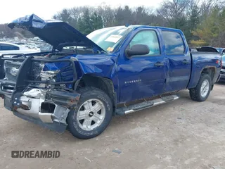 2013 Chevrolet Silverado 1500 LT with VIN 3GCPKSE75DG271955, listed as a IAAI auction lot 41865823 with 1 mi miles. Bid and sale history available at carsss.com. Image 2.