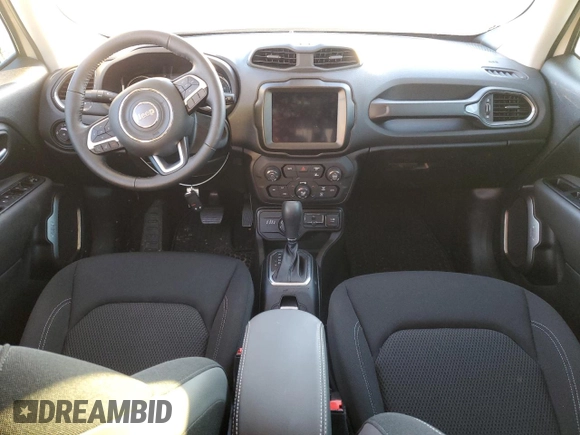 2023 Jeep Renegade Latitude with VIN ZACNJDB11PPP23194, listed as a Copart auction lot 45451995 with 7,123 mi miles and Salvage Title. Bid and sale history available at carsss.com. Image 8.