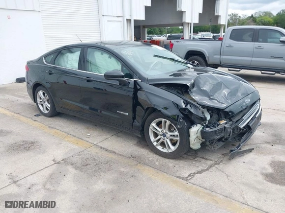 2018 Ford Fusion Hybrid SE with VIN 3FA6P0LU9JR286359, listed as a IAAI auction lot 41973064 with 145,267 mi miles. Bid and sale history available at carsss.com. Image 1.