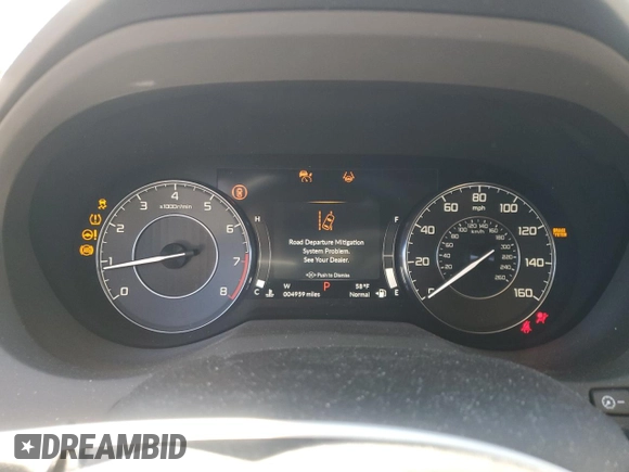 2024 Acura RDX with VIN 5J8TC2H36RL039946, listed as a Copart auction lot 48517945 with 4,959 mi miles and Salvage title. Bid and sale history available at DreamBid. Image 9.