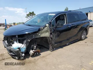 2021 Toyota Sienna XLE with VIN 5TDYRKEC5MS002689, listed as a Copart auction lot 65734115 with Not provided miles and Clean title. Bid and sale history available at DreamBid. Image 1.