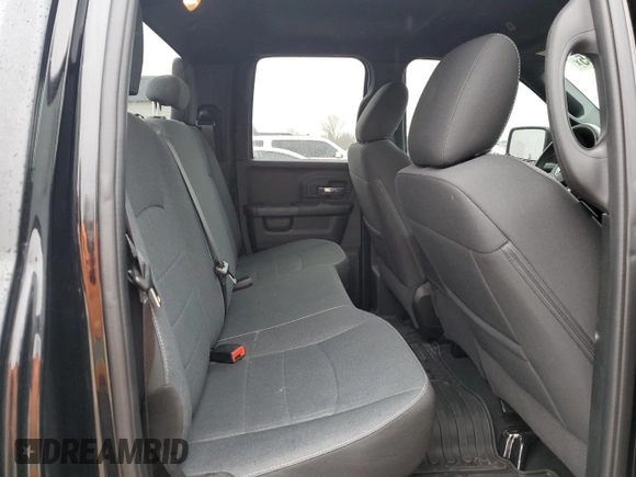 2021 Ram 1500 Classic Warlock with VIN 1C6RR7GG8MS547379, listed as a Copart auction lot 44006855 with 33,820 mi miles and Salvage Title. Bid and sale history available at carsss.com. Image 10.